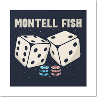 Dice Montell FIsh Posters and Art